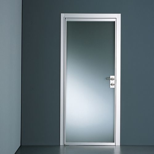 Porte d'intérieur - Planus Uno - TreP Srl - en bois / en verre / en aluminium