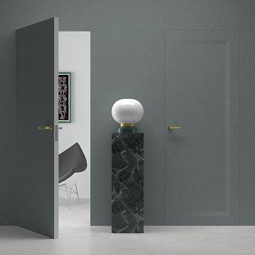 Porte d'intérieur - Trace (rasomuro) - TreP Srl - en MDF / battante / coulissante