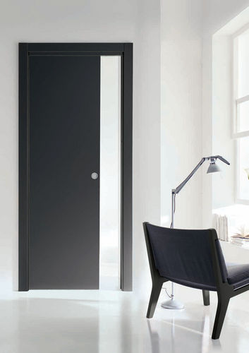 Porte d'intérieur - SCORREVOLE INTERNO MURO _ INSIDE THE WALL - TreP Srl - en bois / coulissante / pleine