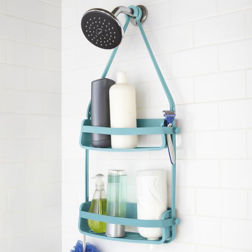Étagère murale - FLEX SHOWER CADDY - Umbra - contemporaine / en plastique / en caoutchouc