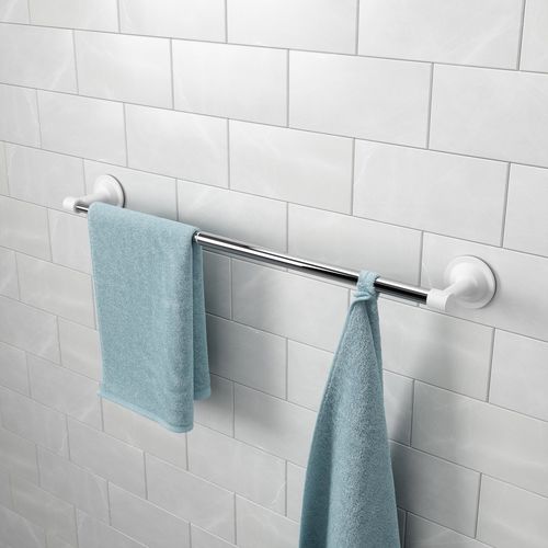 Porte-serviettes 1 barre - FLEX SURELOCK - Umbra - mural / en chrome