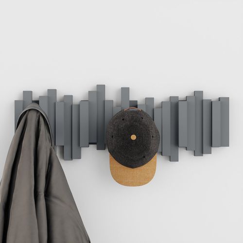Patère contemporaine - STICKS - Umbra - en plastique / multiple