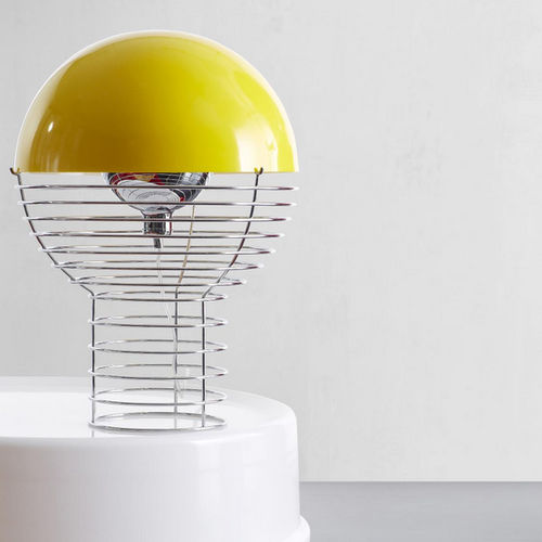 Lampe de table - WIRE   - VerPan - en fil de métal / en plastique / design original