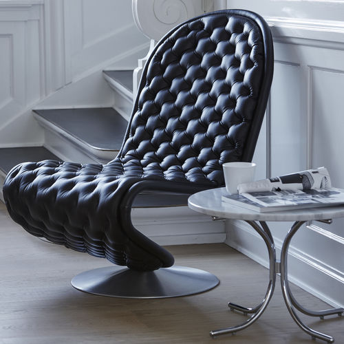 Chaise de bureau contemporaine - SYSTEM 123 - VerPan - d'intérieur / en tissu / en cuir