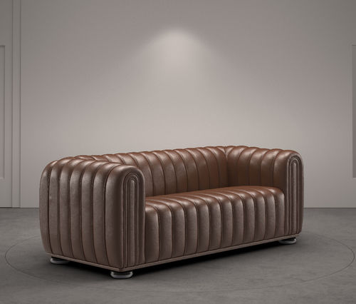 Canapé club - Club 1910 - Wittmann - contemporain / en tissu / en cuir