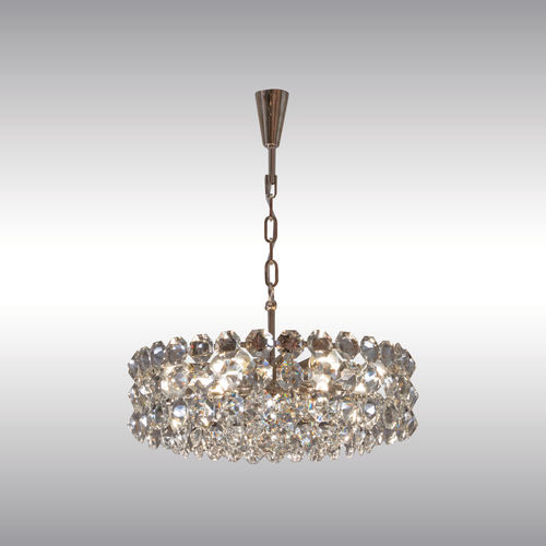 Lustre classique - BAKALOWITS 60033 - Woka Lamps Vienna - en cristal / en laiton / à incandescence