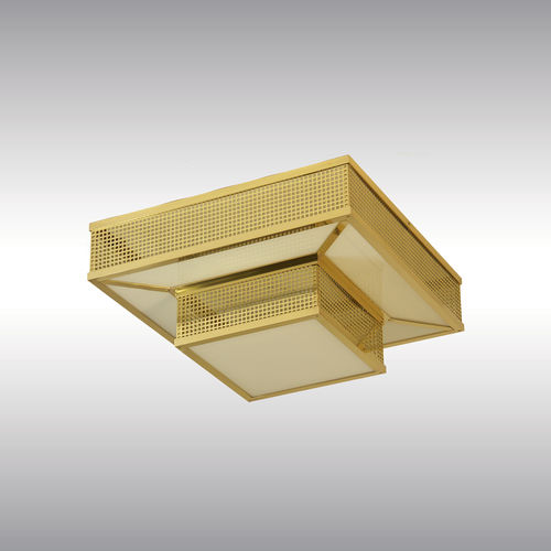 Plafonnier classique - WW6 - Woka Lamps Vienna - en verre / en laiton / à LED