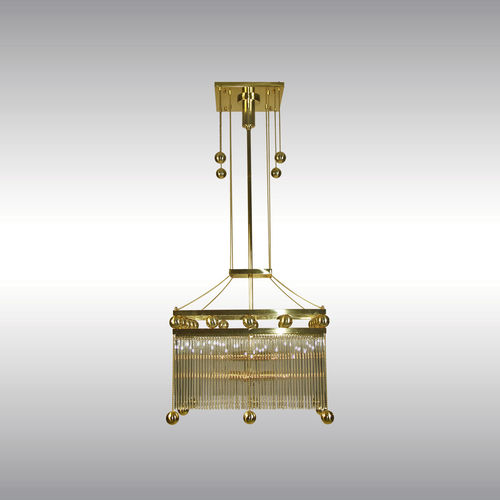 Lustre classique - 20402 - Woka Lamps Vienna - en verre / en laiton / à incandescence