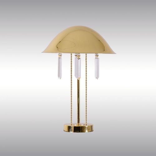 Lampe de table - PURKERSDORF 21403 - Woka Lamps Vienna - suspension / en cristal / en laiton