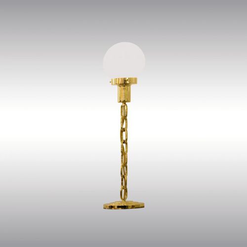 Lampe de table - GO WEST 21411 - Woka Lamps Vienna - en verre soufflé / en laiton / classique