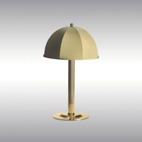 Lampe de table - PRIMAVESI 9906 - Woka Lamps Vienna - en soie / en laiton / classique