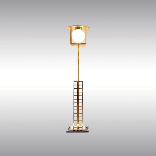 Lampe sur pied - GLASGOW 21321 - Woka Lamps Vienna - en laiton / classique / d'intérieur