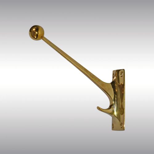 Patère classique - KNIZE 21309 - Woka Lamps Vienna - en laiton / double / professionnelle