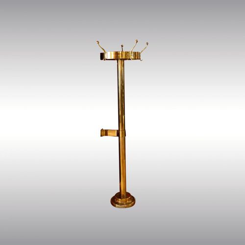 Porte-manteau sur pied - LOOSHAUS 21406 - Woka Lamps Vienna - classique / en laiton / professionnel