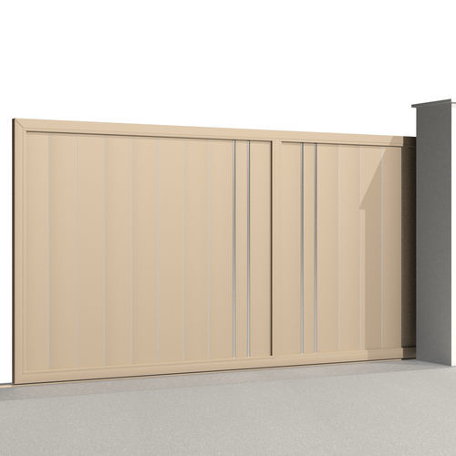 Portail coulissant - WAGNER C010 - Gates-Creations - droit / gauche / en aluminium