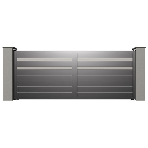Portail battant - GRACE B005 - Gates-Creations - droit / gauche / en aluminium