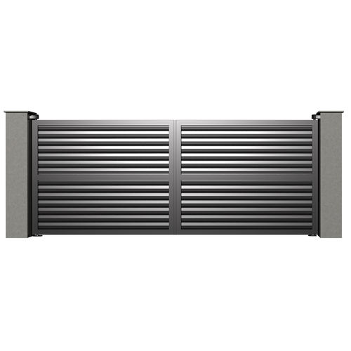 Portail battant - MOZART B003 - Gates-Creations - droit / gauche / en aluminium