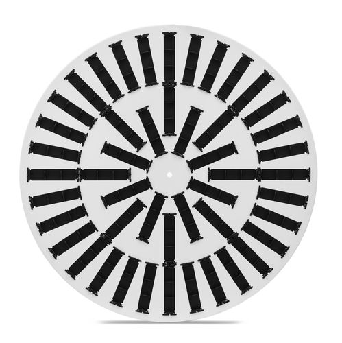 Diffuseur d'air de plafond - DRC-R - SAMOVENT TECHNIK,S.L - circulaire / en acier / professionnel