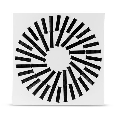 Diffuseur d'air de plafond - DRS - SAMOVENT TECHNIK,S.L - carré / en acier / professionnel