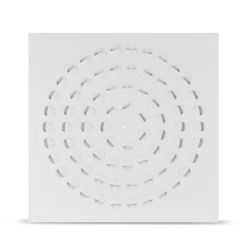 Diffuseur d'air de plafond - DCN - SAMOVENT TECHNIK,S.L - carré / en acier / professionnel