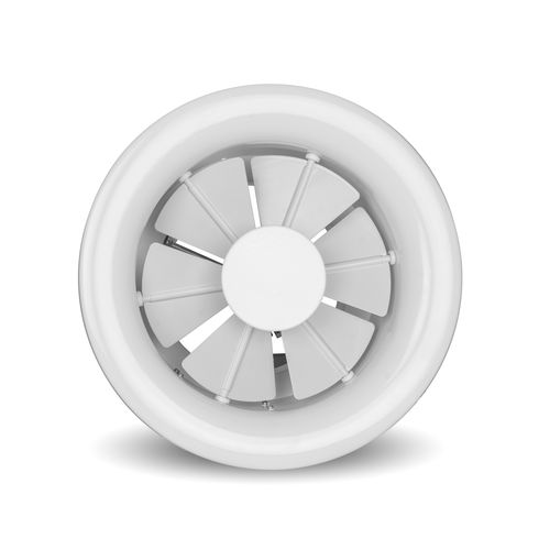 Diffuseur d'air de plafond - DGV-T - SAMOVENT TECHNIK,S.L - rond / en acier / aluminium