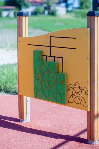 Panneau ludique éducatif - PUZZLE   - Lars Laj - puzzle