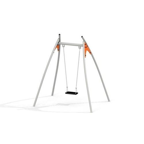 Balançoire simple - 17402 - Lars Laj - en inox / en acier à revêtement par poudre / en HDPE