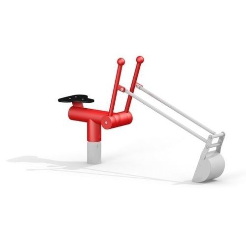 Excavateur pour aire de jeu pour enfant - EXCAVATOR  - Lars Laj - en acier inoxydable / en HDPE / en acier à revêtement par poudre