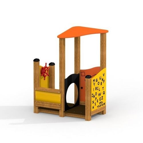 Cabane pour enfant pour aire de jeux - 10713 - Lars Laj - au sol / étanche