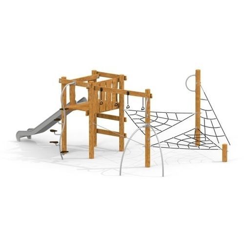Grimpeur pour aire de jeux - ALV  - Lars Laj - avec toboggan