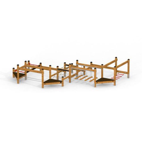 Parcour d'obstacles pour aire de jeux - 10643  - Lars Laj - agility / plate-forme / d'extérieur