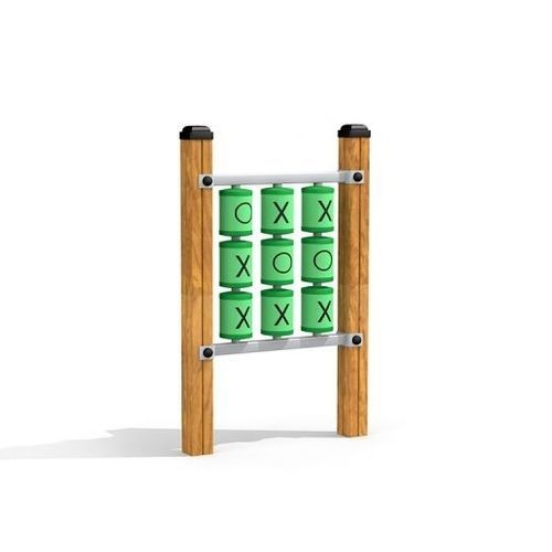 Panneau ludique éducatif - TIC TAC TOE  - Lars Laj - morpion