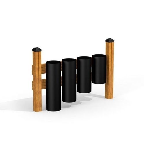 Structure de jeu pour aire de jeux - DRUMS  - Lars Laj - en bois / en plastique / musicale