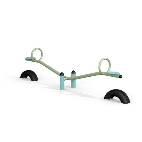 Balançoire à bascule en acier - 12163  - Lars Laj - en HDPE / pour parc de jeux