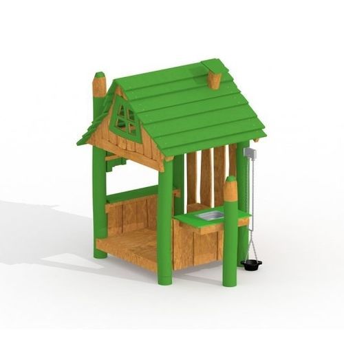Cabane pour enfant pour aire de jeux - NILL'S   - Lars Laj - au sol