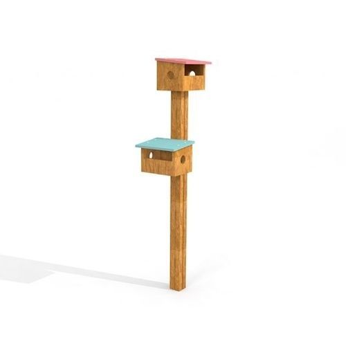 Mangeoire à oiseaux en mélèze - BIRD FEEDER  - Lars Laj - en polyéthylène haute densité PEHD
