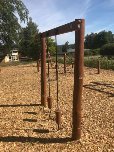 Parcour d'obstacles pour aire de jeux - LIANES   - Lars Laj - de slalom / d'extérieur