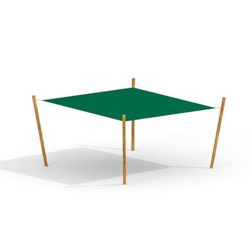 Panneau de protection solaire en bois - SQUARE NATURE  - Lars Laj - en nylon / pour abri / fixe