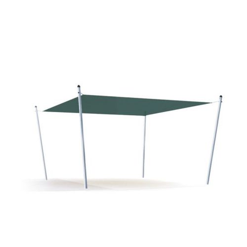 Panneau de protection solaire en acier à revêtement par poudre - SQUARE ATLANTIS       - Lars Laj - en acier / pour abri / fixe