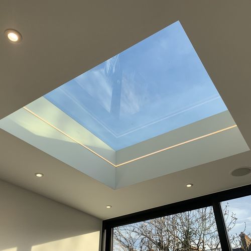 Lanterneau pour toiture-terrasse - Camino Contractors Ltd - de désenfumage / pour ventilation / avec costière