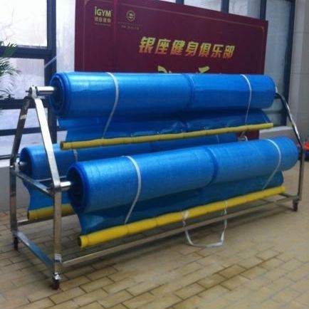 Couverture de piscine à bulles - Jiangyin Sifang Swimming Rehabilitation Industry Co., Ltd. - manuelle / thermique / immergée