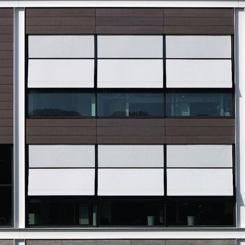 Store plissé - MARKISOLETTE - Designer shade solutions - pour fenêtre / en tissu / d'extérieur