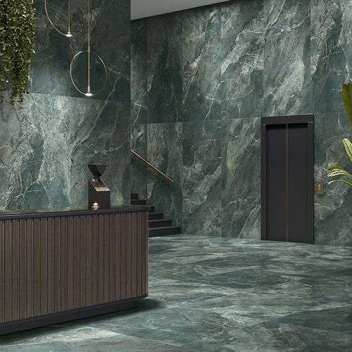 Carrelage en porcelaine - MURANO  - ETILE / ELAM - poli / d'intérieur / d'accueil