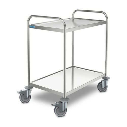 Chariot de ménage - 0124002 - HUPFER - de service / pour établissement de santé / en inox
