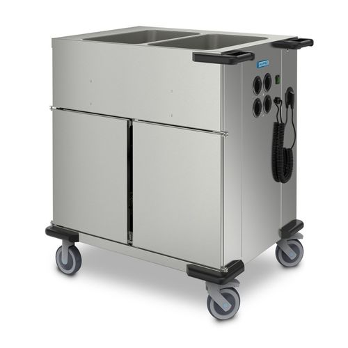 Chariot de vaisselle - 0162943 - HUPFER - de transport de repas / pour cuisine professionnelle / chauffant