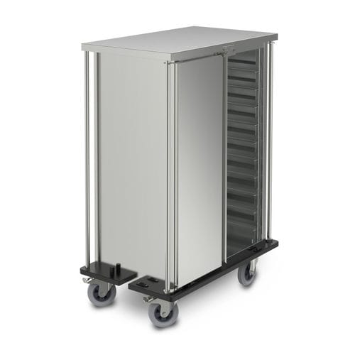 Chariot pour bac gastronorme - 0162812 - HUPFER - pour cuisine professionnelle / de transport / en inox