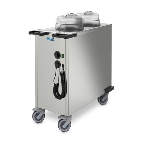 Chariot de vaisselle - 0162810 - HUPFER - pour restaurant / chauffant / en inox
