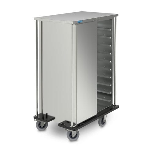 Chariot pour bac gastronorme - 0161959 - HUPFER - pour cuisine professionnelle / de transport / en inox