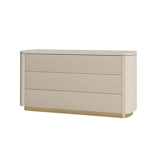 Commode contemporaine - moa - Ana Roque - en bois laqué / en métal / rectangulaire