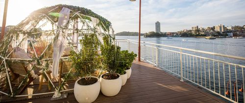 Dôme pour éclairage naturel en PVC - 4M IGLOO - Shelter Dome - courbé / transparent / décoratif